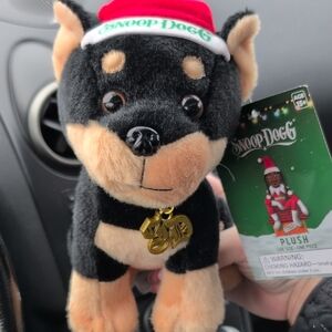 Snoop Dogg Black and Tan Plush